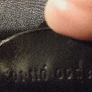 Vintage Gucci satchel with storage bag.